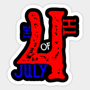 The Forth Of July Sticker